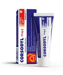 Corsodyl 10 mg/g dentální gel 50 g