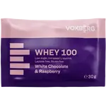 VOXBERG Proteín WHEY 100 Biela Čokoláda & Malina
