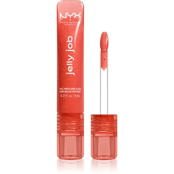 NYX Professional Makeup Jelly Job žiarivý lesk na pery so zväčšujúcim efektom odtieň Jelly Squeeze 7.5 ml