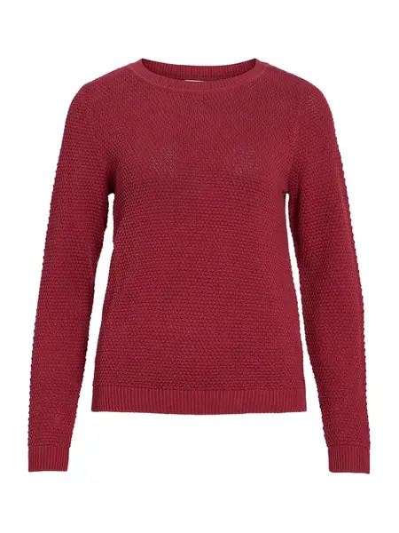 VILA Sveter 'VIDALO'  tmavočervená