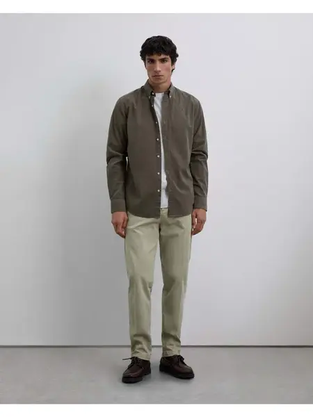 Scalpers Košeľa  kaki