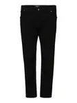 Jack & Jones Plus Džínsy 'JJIGlenn JJOriginal'  čierny denim