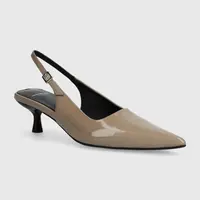 Kožené lodičky Vagabond Shoemakers LYKKE béžová barva, 5714-360-09