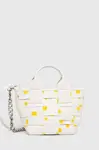 Kabelka Desigual NEW SPLATTER VALDIV žlutá barva, 24SAXP82