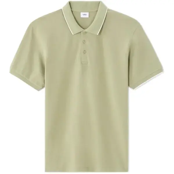 CELIO LETAIM Pánské polotričko, zelená, velikost