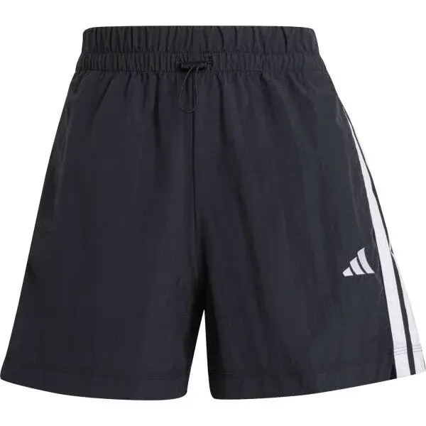 adidas 3 STRIPES WOVEN SHORTS W Dámské šortky, černá, velikost