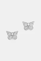 Guess náušnice ženské z nerezové oceli BORBOLETA