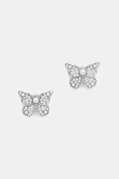 Guess náušnice ženské z nerezové oceli BORBOLETA