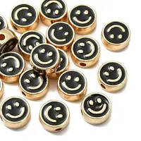 20Pcs Alloy Enamel Beads