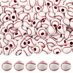 150Pcs Opaque Acrylic Round Beads