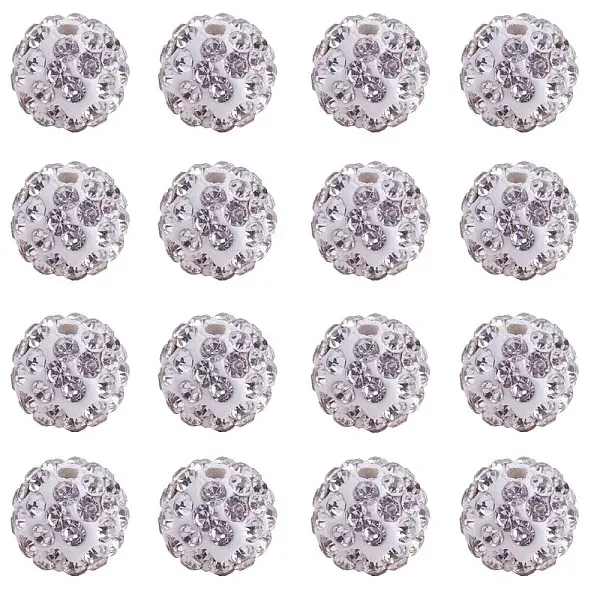 Pave Disco Ball Beads
