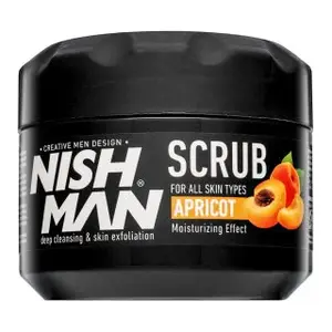 Nishman peelingový gél Facial Scrub Apricot 300 ml
