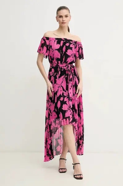 Šaty Joseph Ribkoff růžová barva, maxi, 241908