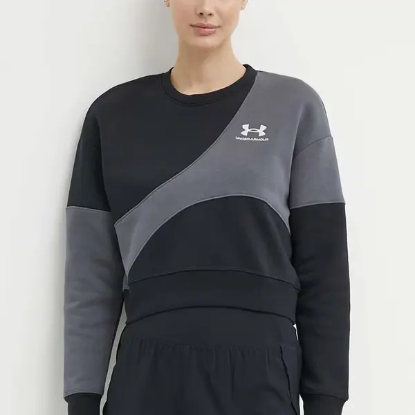 Tepláková mikina Under Armour Essential černá barva