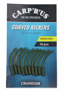 Carp'r'us rovnátko curved kickers large 10 ks - red
