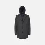 Grey Men's Coat Geox Claudio - Men's