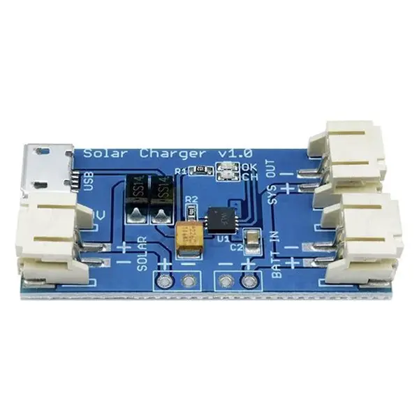 Nabíječka Li-Pol článku s ochranou, modul HW-736 /solární nabíječka/