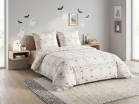 Dětské bavlněné povlečení GHOSTIE béžové Rozměr povlečení: 80 x 80 cm | 135 x 200 cm