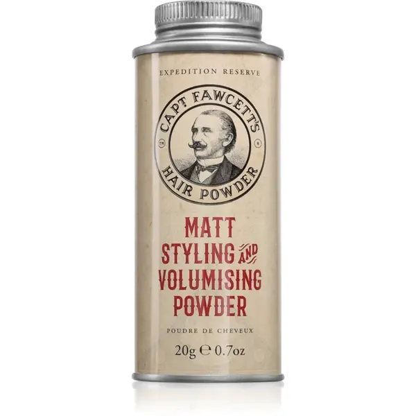 Captain Fawcett Expedition Reserve Matt Styling Volumising Powder púder na vlasy matný 20 g