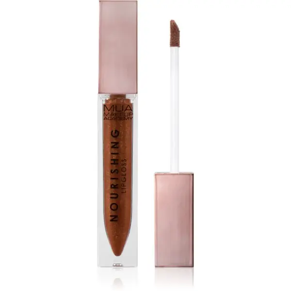 MUA Makeup Academy Lip Gloss Nourishing vyživujúci lesk na pery odtieň Obsession 6.5 ml