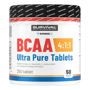 Survival BCAA 4:1:1 Ultra Pure Tablets 250 tbl