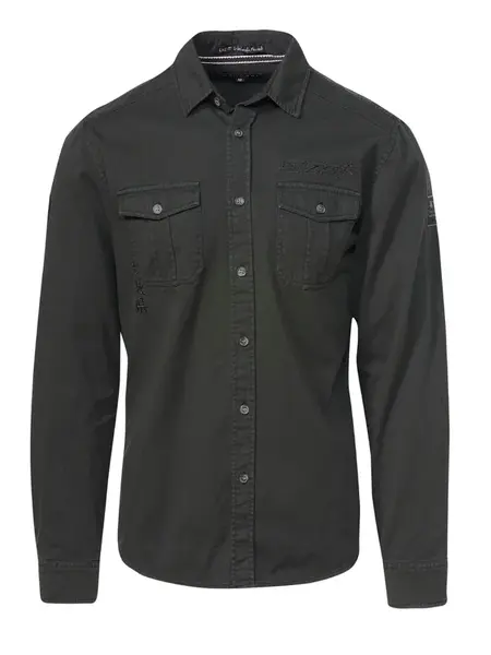 KOROSHI Košeľa  čierna