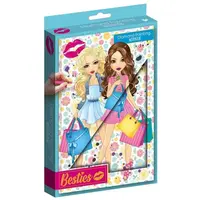 Zápisník s diamantovým maľovaním A5 Besties