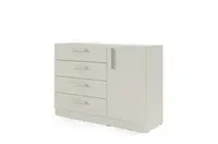 Komoda Braga BRK2 Barva korpusu: Kašmír, Úchytky: Plastové - základní