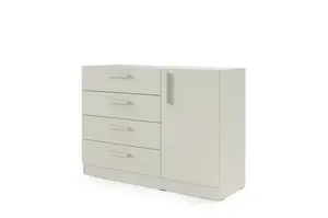 Komoda Braga BRK2 Barva korpusu: Kašmír, Úchytky: Plastové - základní