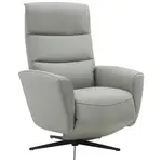 Livetastic RELAXAČNÍ KŘESLO, textil, kůže, šedá