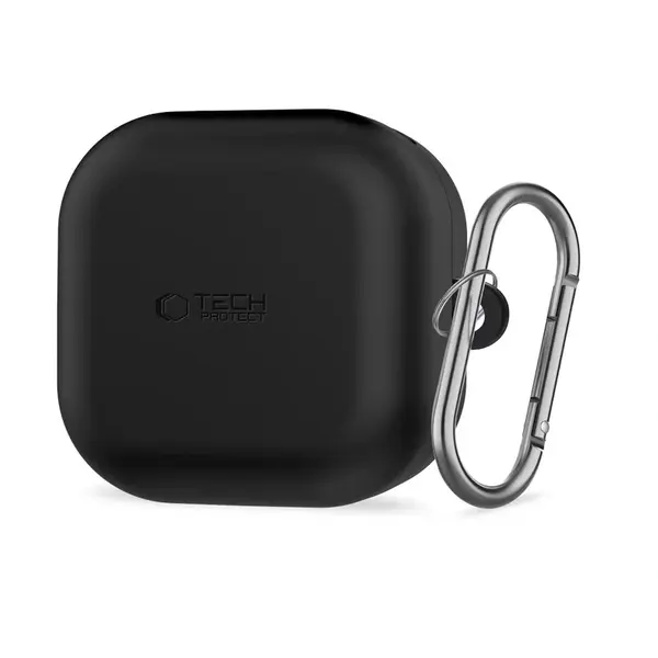 Tech-Protect Silikonové pouzdro, Samsung Galaxy Buds 4 / 4 Pro, černé