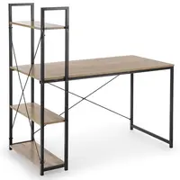 Psací Stůl Narvik b sonoma/Černá