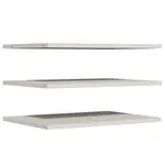 Sada 3 políc Modulix sivá do MKXS81C1EC; MKXS91C1EC