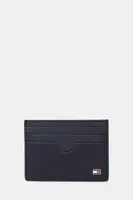 Kožené puzdro na karty Tommy Hilfiger