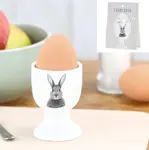 Stojánek na vajíčko BUNNEY bílý