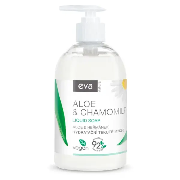 EVA NATURA Hydratační tekuté mýdlo Aloe & Heřmánek 500 ml