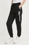 Tepláky Karl Lagerfeld Jeans černá barva, s potiskem, A1W10058