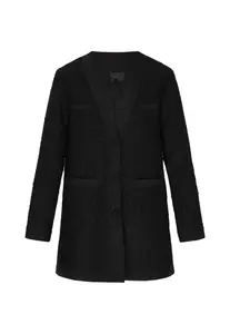 DreiMaster Klassik Prechodný kabát 'Classic Look'  čierna