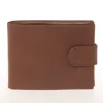 Pánská kožená peněženka hnědá - Delami Adin