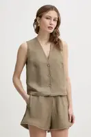 Lněná vesta Ivy Oak