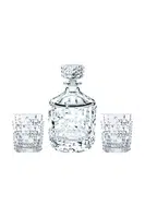 Karafa na whisky se sklenicemi Nachtmann Punk Whiskey 3-pack průhledná barva
