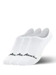 Barebarics - Barefoot Socks - No-Show - White - 3 pack