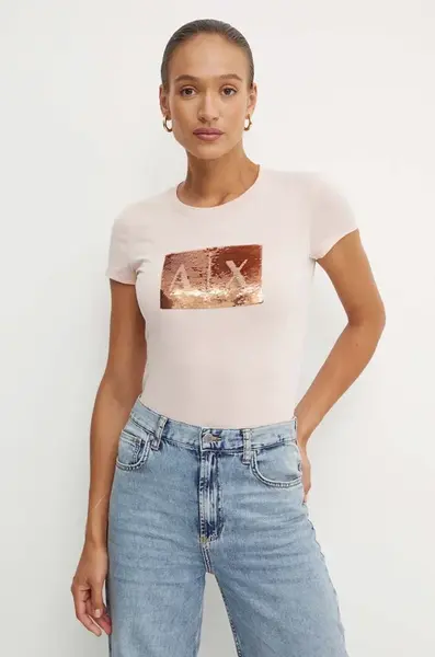 Bavlněné tričko Armani Exchange