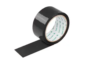 6 ks - Barevná lepící páska 50x66 černá