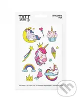 TATTonMe Vodeodolné dočasné tetovačky pre deti Jednorožce mix