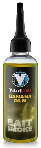 Vitalbaits booster bait smoke banana glm 100 ml