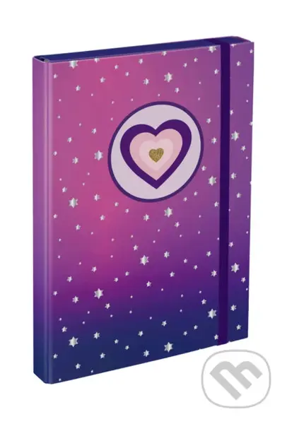 Dosky na školské zošity Baagl Srdce (A4)