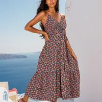 Resti Women's long floral dress