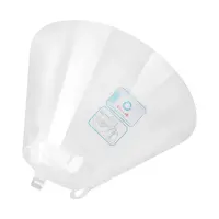 Pooperačný ochranný golier pre psa plastový, Rozmery goliera: 31-38 cm, dĺžka goliera: 15 cm