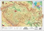 ČR fyzická/kraje - mapa A3
